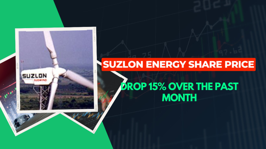 Suzlon Energy Share Price Drop 15% Over the Past Month